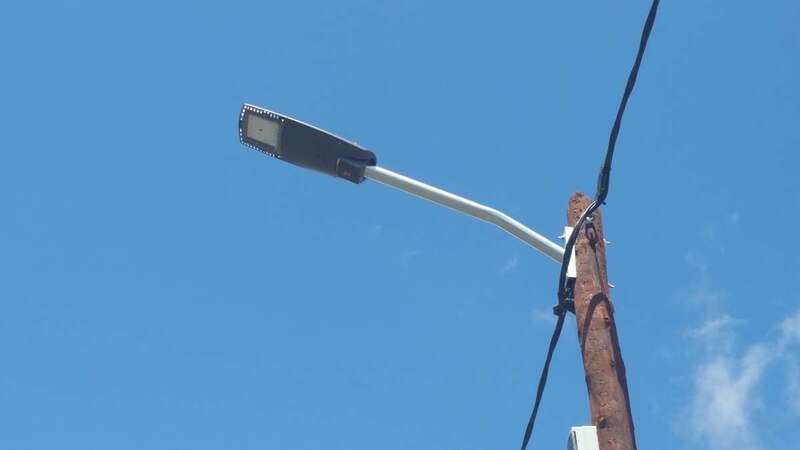 Imagen de archivo de un punto de luz/TA.